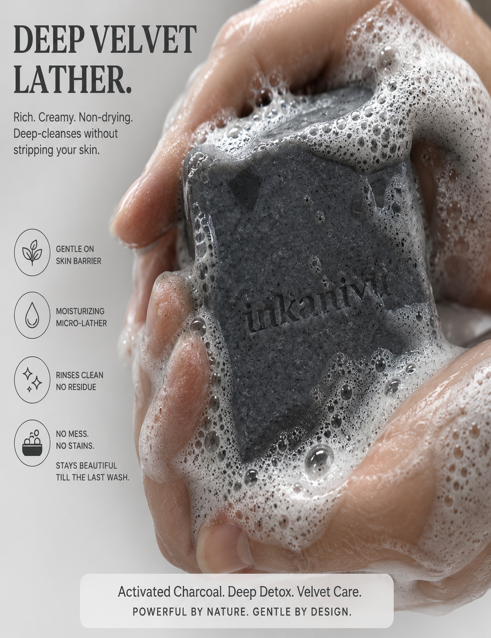 Charcoal Bathing Bar + Kumkumadi & Licorice Bathing Bar