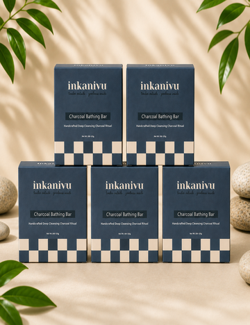Charcoal Bathing Bar - Super Saver Pack of 5