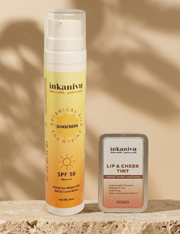 Sunscreen - Botanical Silk Shield + Lip & Cheek Tint