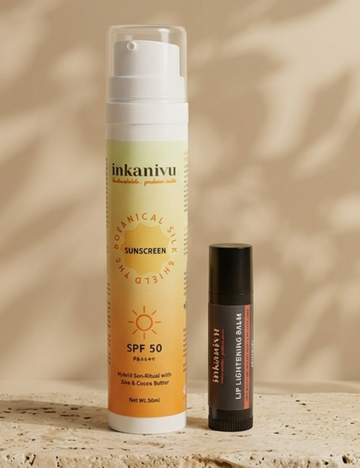 Sunscreen - Botanical Silk Shield + Lip Lightening Balm
