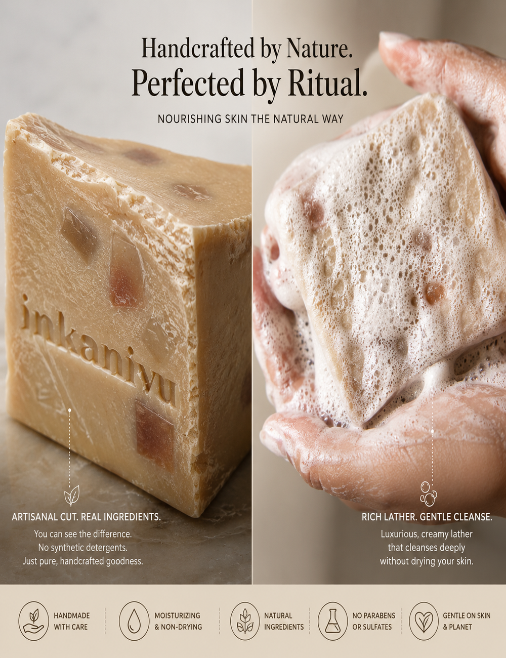KUMKUMADI & LICORICE BATHING BAR - SUPER SAVER PACK OF 3