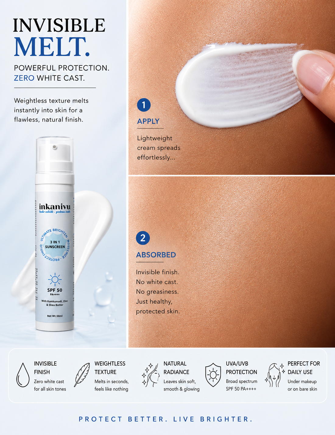 Sunscreen - Ultimate 3-in-1